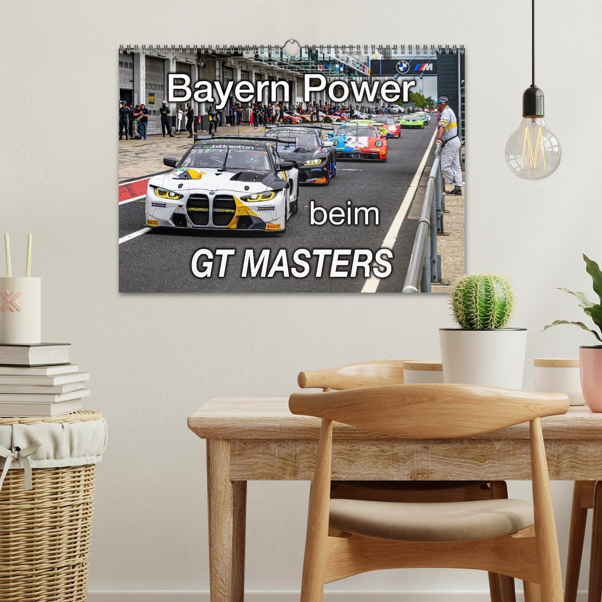 Bild: 9783383836121 | Bayern Power beim GT Masters (Wandkalender 2025 DIN A3 quer),...