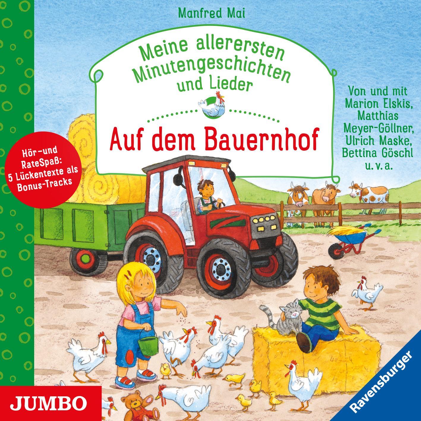 Cover: 9783833740534 | Meine allerersten Minutengeschichten und Lieder. Auf dem Bauernhof