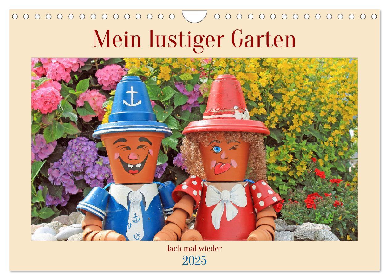 Cover: 9783435090488 | Mein Lustiger Garten, lach mal wieder (Wandkalender 2025 DIN A4...