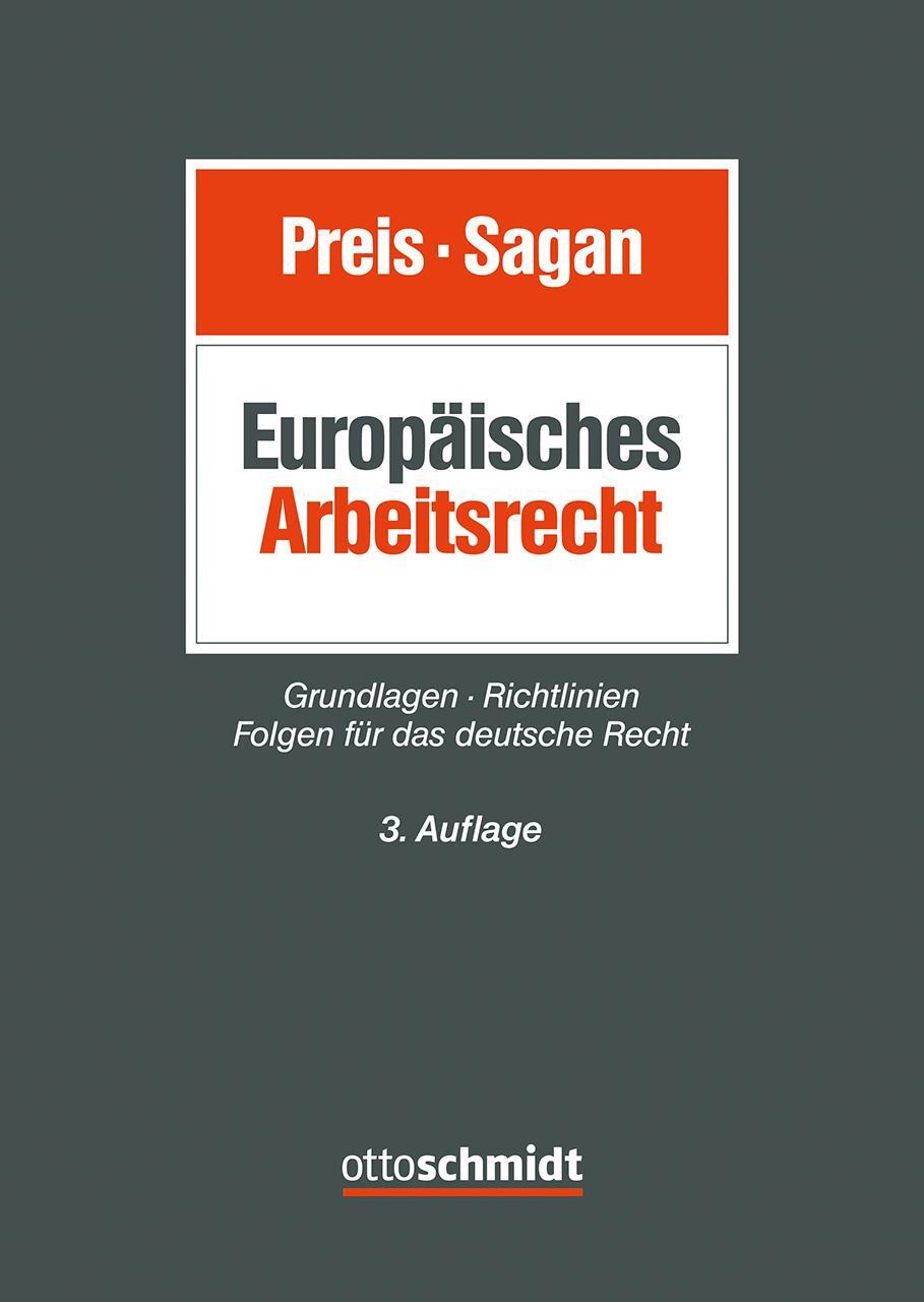 Cover: 9783504420673 | Europäisches Arbeitsrecht | Maximilian Schmidt | Buch | IV | Deutsch