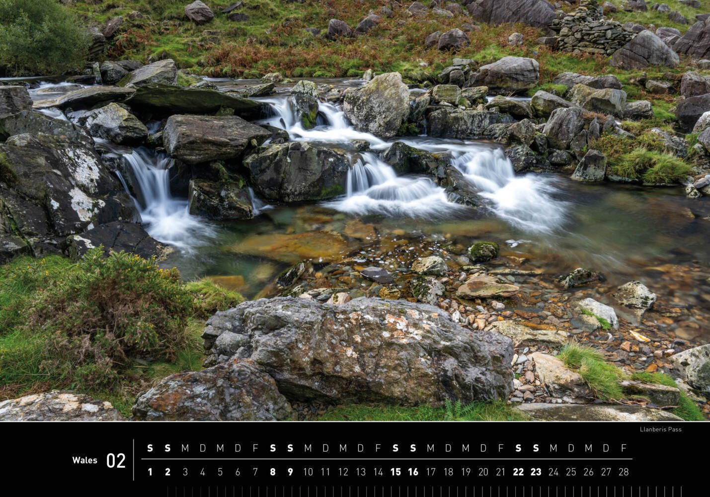 Bild: 9783968555416 | 360° Wales Premiumkalender 2025 | Sonja Jordan | Kalender | 13 S.