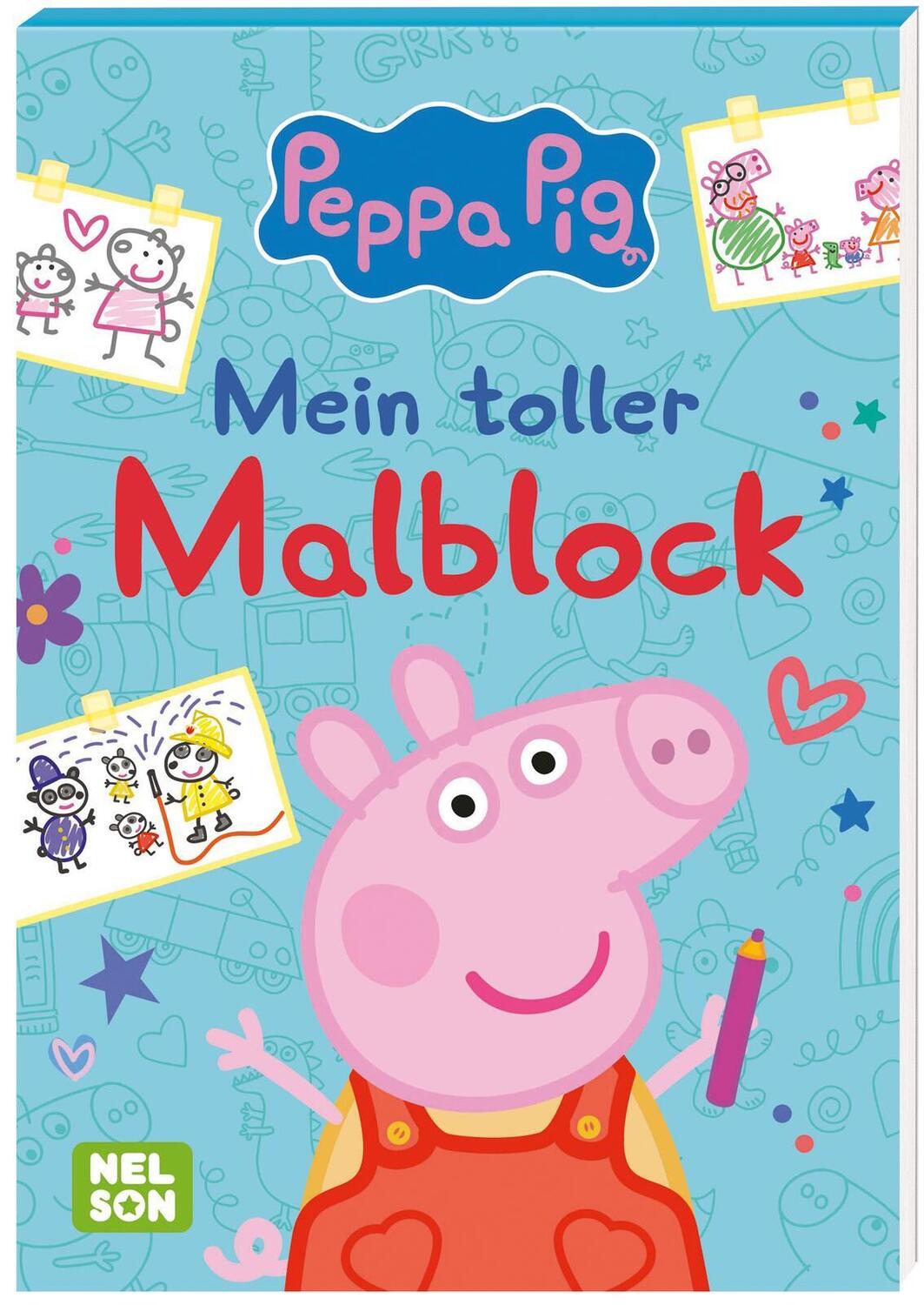 Cover: 9783845122496 | Peppa Wutz Ausmalbilder: Mein toller Malblock | Taschenbuch | Block