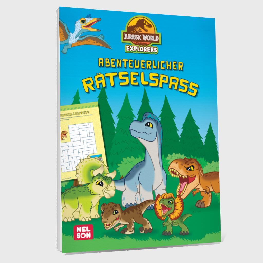 Bild: 9783845126753 | Jurassic World Explorers: Abenteuerlicher Rätselspaß | Taschenbuch