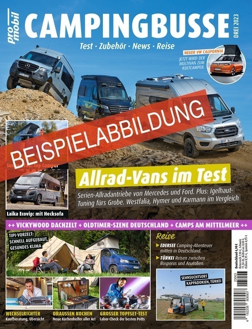 Cover: 9783613321809 | pro mobil Extra Campingbusse - 03/2024 | Taschenbuch | 110 S. | 2024