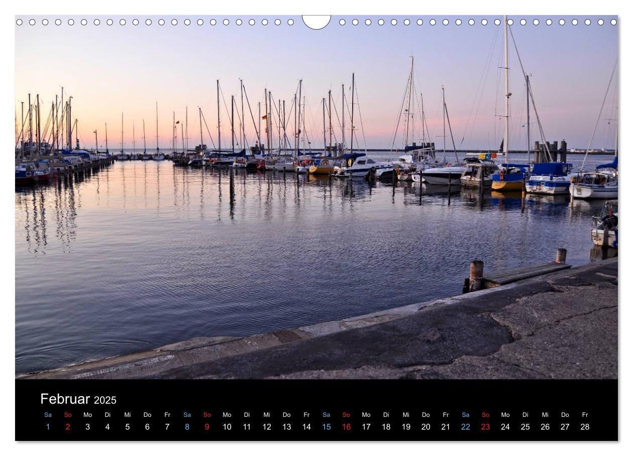 Bild: 9783435708116 | Warnemünde - Maritime Landschaften (Wandkalender 2025 DIN A3 quer),...