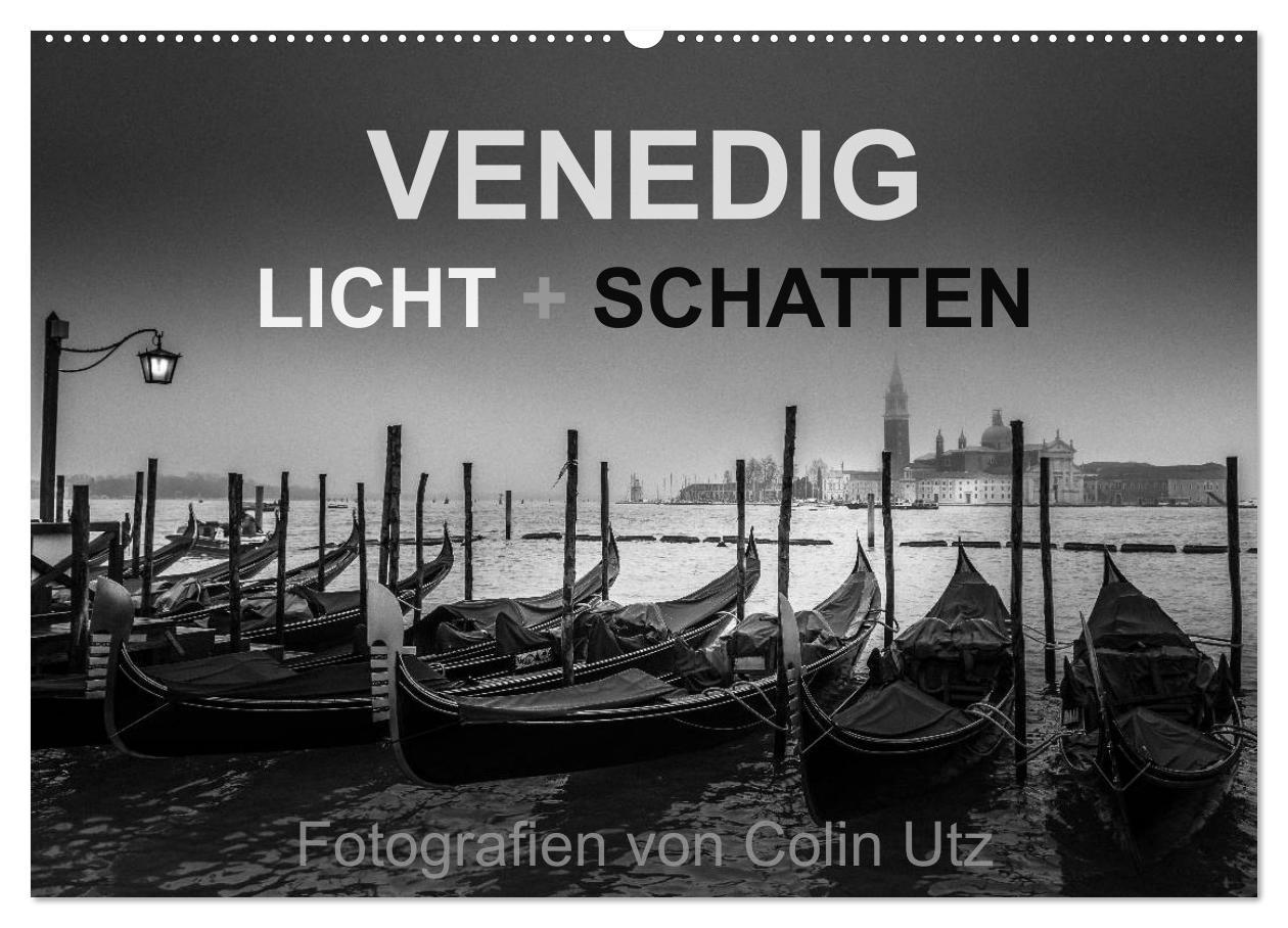 Cover: 9783435684366 | Venedig - Licht und Schatten (Wandkalender 2025 DIN A2 quer),...