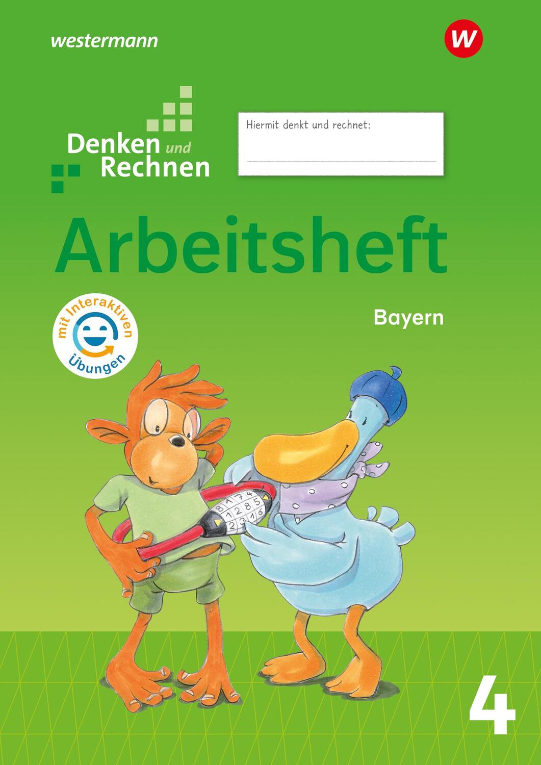 Cover: 9783141266207 | Denken und Rechnen 4. Arbeitsheft mit interaktiven Übungen. Für...