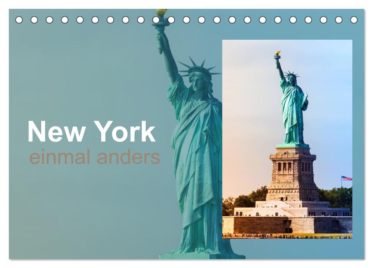 Cover: 9783435171231 | New York - einmal anders (Tischkalender 2025 DIN A5 quer), CALVENDO...