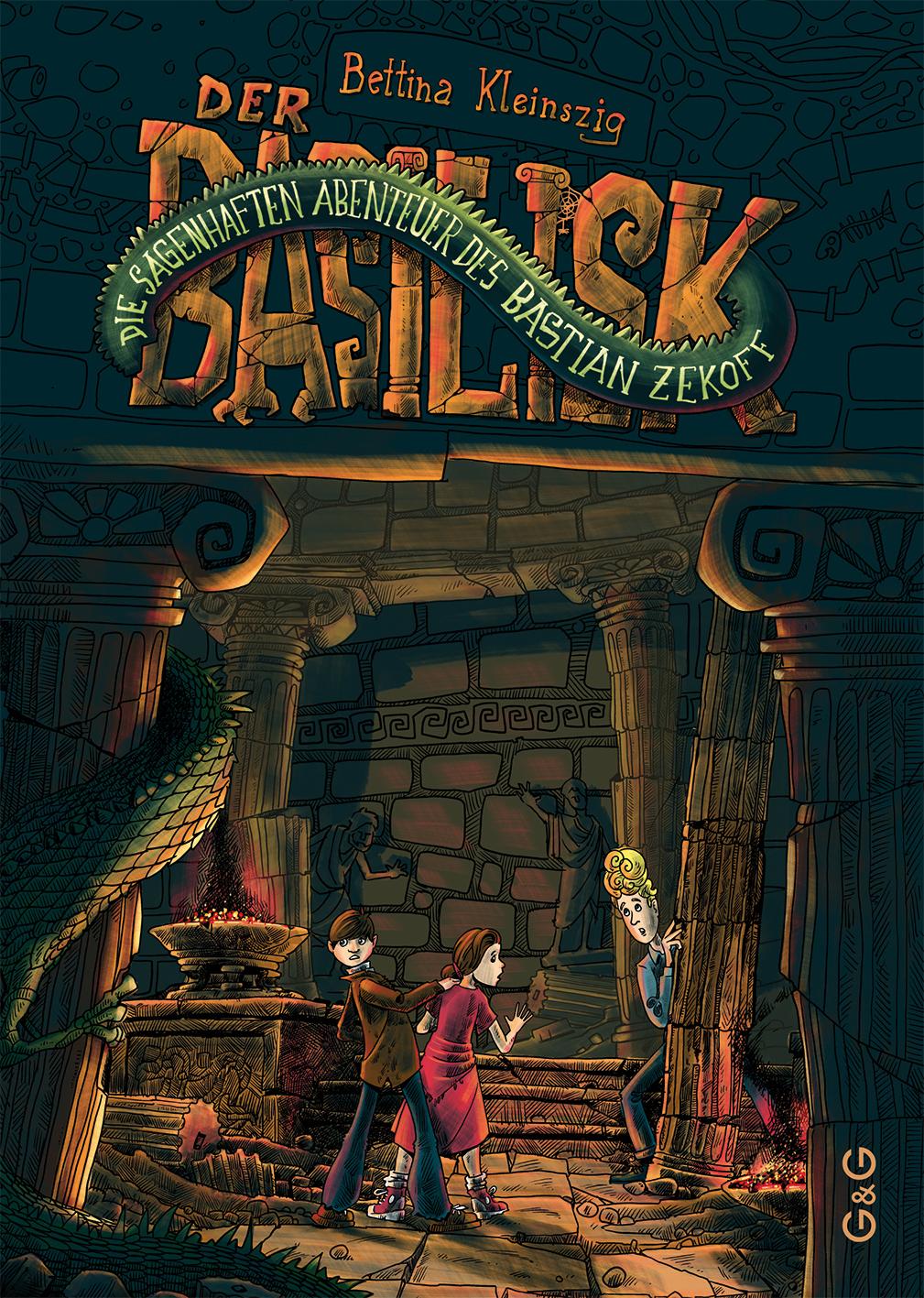 Cover: 9783707425505 | Die sagenhaften Abenteuer des Bastian Zekoff - Der Basilisk | Buch