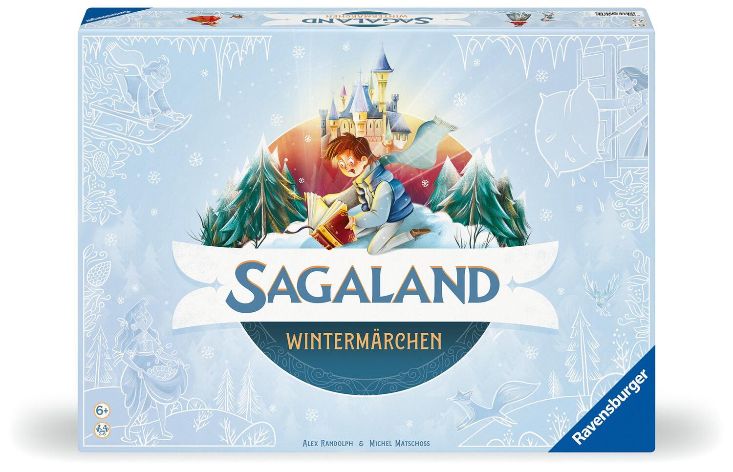 Cover: 4005556224609 | Ravensburger 22460 - Sagaland Wintermärchen - Brettspiel für Kinder...