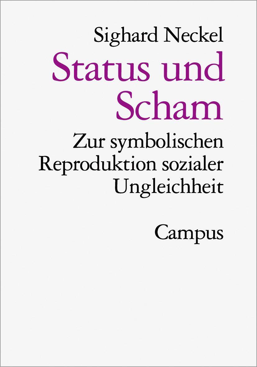 Cover: 9783593345765 | Status und Scham | Zur symbolischen Reproduktion sozialer Ungleichheit