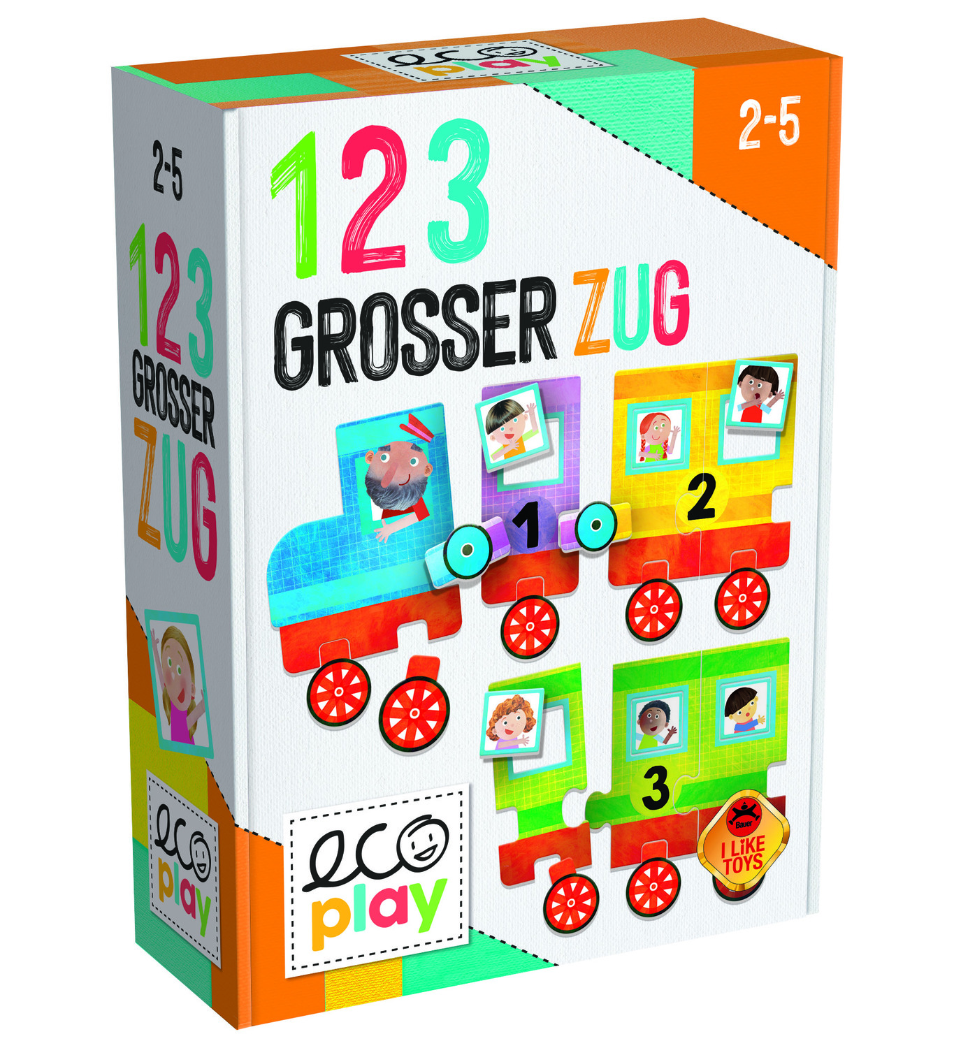 Cover: 8057592352590 | eco play - 123 grosser Zug | 2022 | Headu | EAN 8057592352590