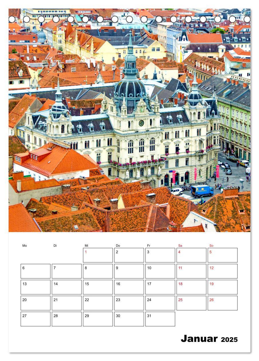 Bild: 9783435970070 | Graz - faszinierende Stadt (Tischkalender 2025 DIN A5 hoch),...