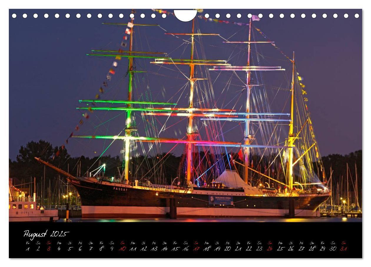 Bild: 9783435837311 | Boote und Schiffe auf Elbe und Ostsee (Wandkalender 2025 DIN A4...