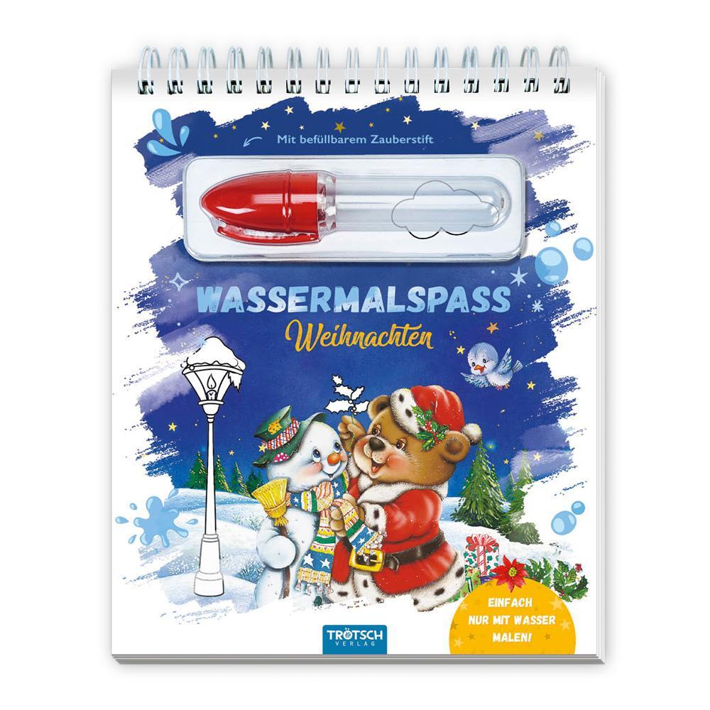 Cover: 9783988020970 | Trötsch Wassermalspaß mit Zauberstift Weihnachten | KG | Taschenbuch