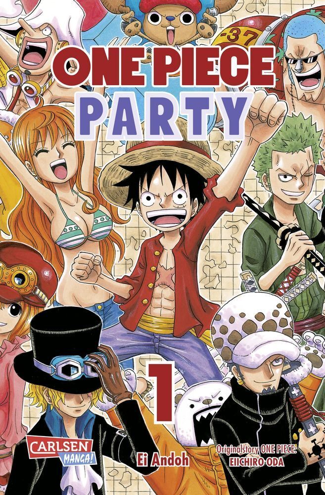 Cover: 9783551718433 | One Piece Party. Bd.1 | Erfrischende Piratenabenteuer im Chibi-Format