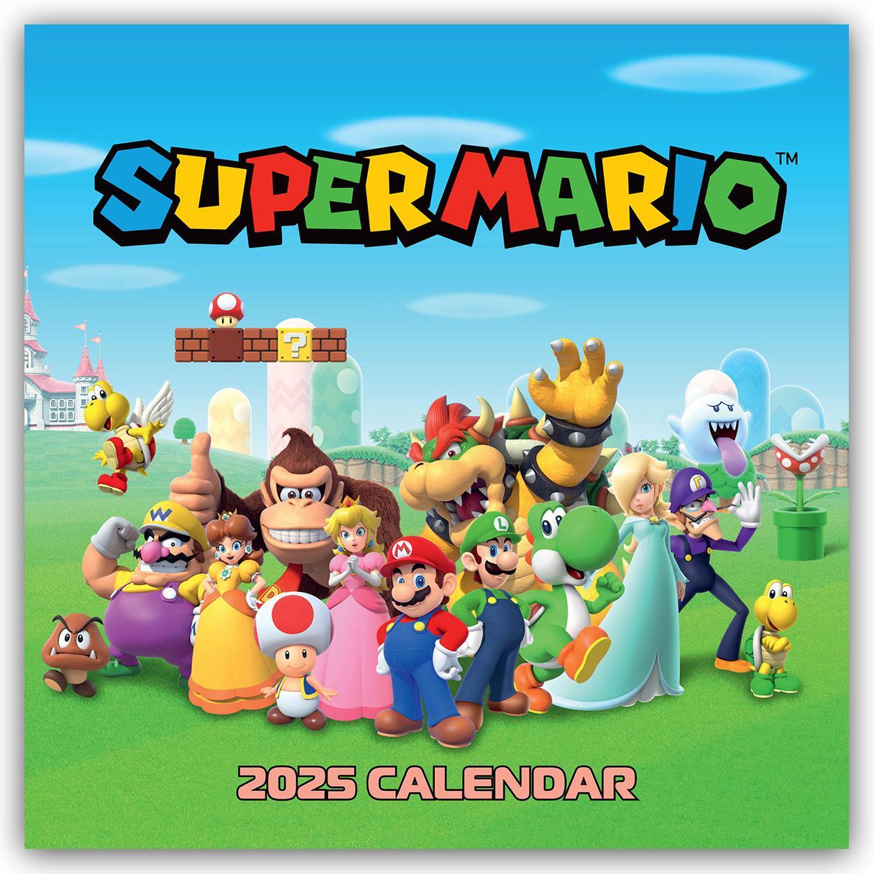 Cover: 9781835271209 | Nintendo - Super Mario 2025 - Wandkalender | Danilo Promotion Ltd