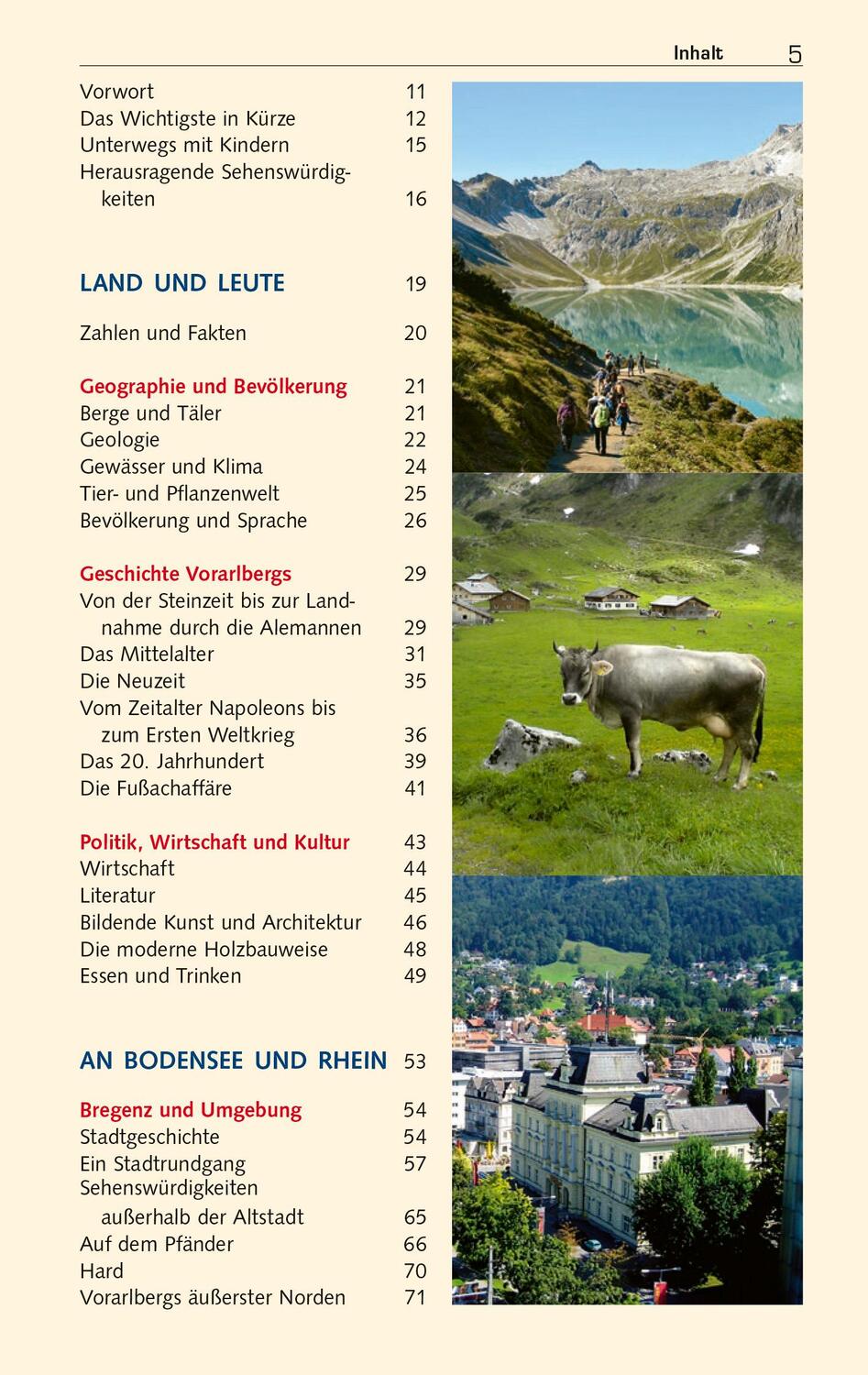 Bild: 9783897946873 | TRESCHER Reiseführer Vorarlberg | Gunnar Strunz | Taschenbuch | 256 S.