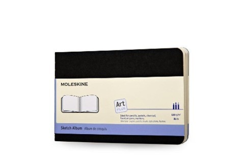 Cover: 9788867323357 | MOLESKINE SKIZZENALBUM ART PLUS P/A6 120G-PAPIER, SOFT COVER, SCHWARZ