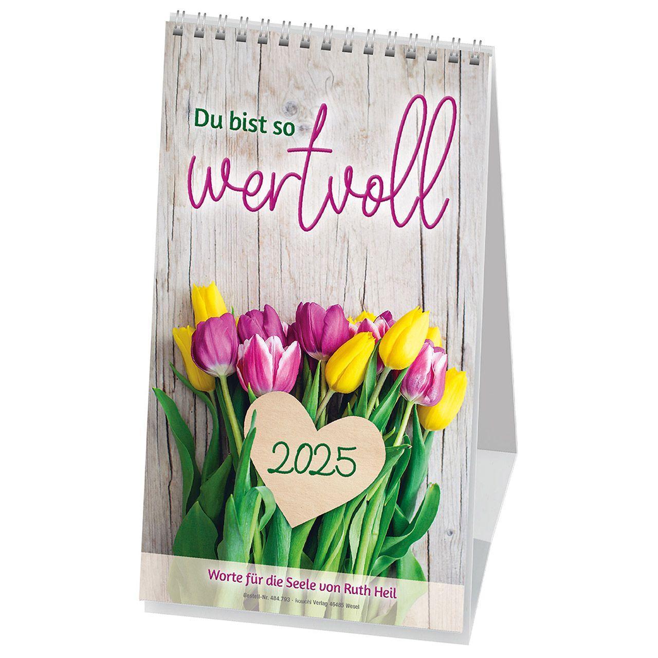 Cover: 9783754879351 | Du bist mir so wertvoll 2025 | Ruth Heil | Kalender | 13 S. | Deutsch