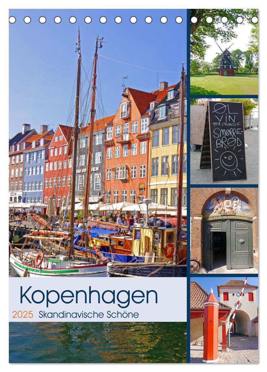 Cover: 9783435998470 | Kopenhagen. Skandinavische Schöne (Tischkalender 2025 DIN A5 hoch),...