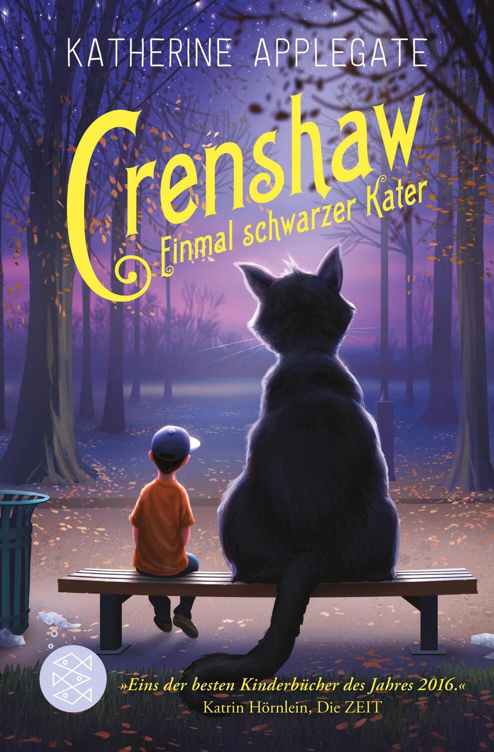 Cover: 9783733502737 | Crenshaw - Einmal schwarzer Kater | Katherine Applegate | Taschenbuch