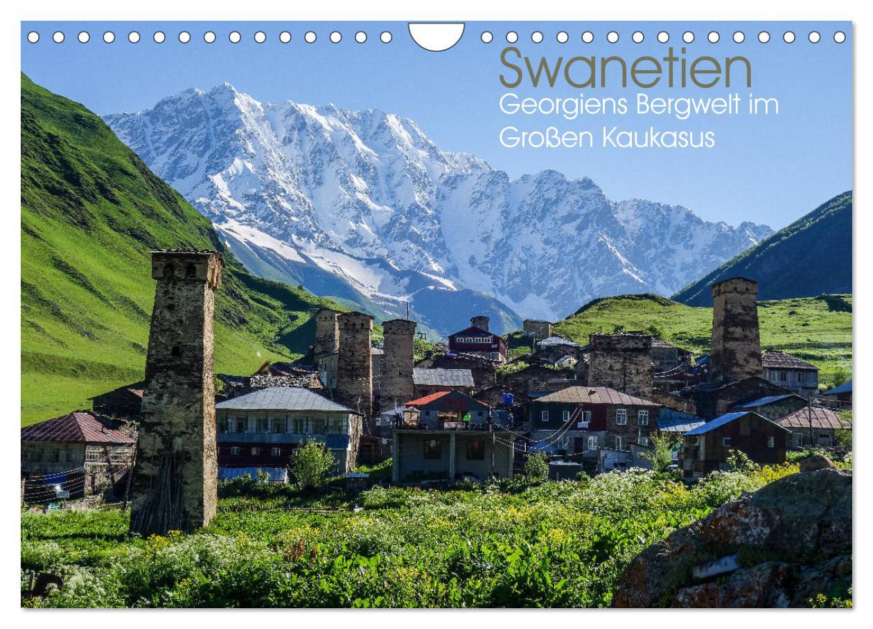 Cover: 9783435207916 | Swanetien - Georgiens Bergwelt im Großen Kaukasus (Wandkalender...