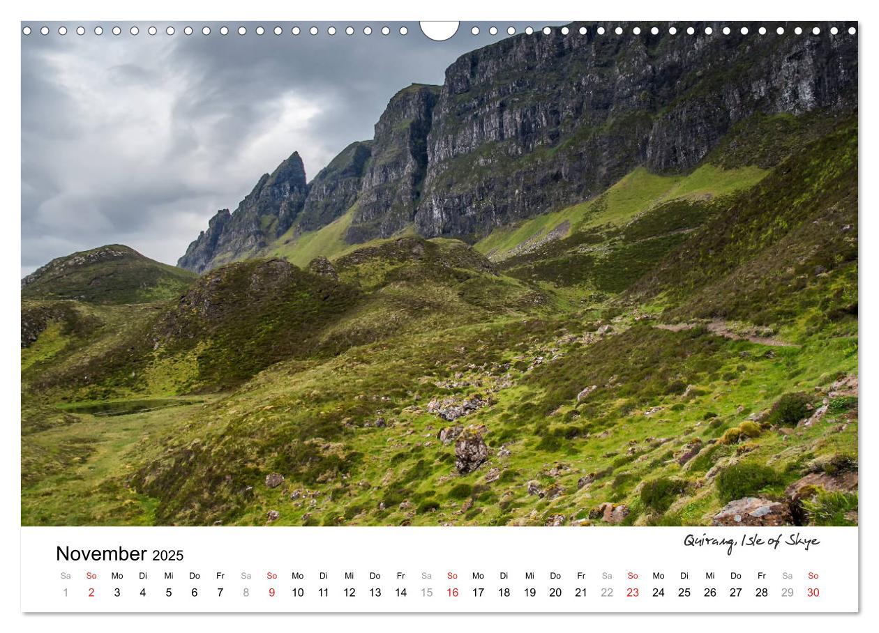 Bild: 9783435730841 | Wildes Schottland 2025 (Wandkalender 2025 DIN A3 quer), CALVENDO...