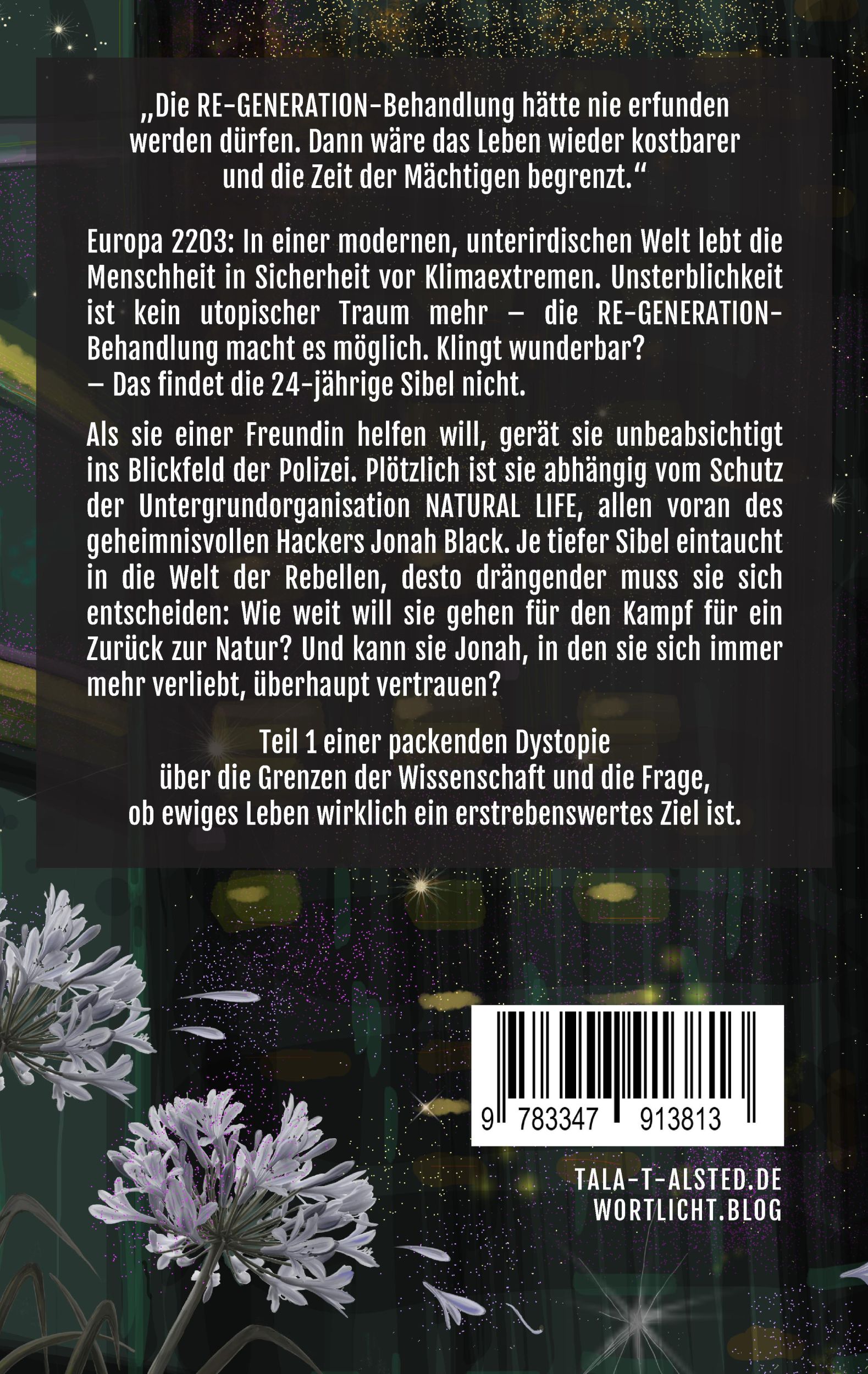 Rückseite: 9783347913813 | RE-GENERATION - Neues Leben | Tala T. Alsted | Taschenbuch | Paperback