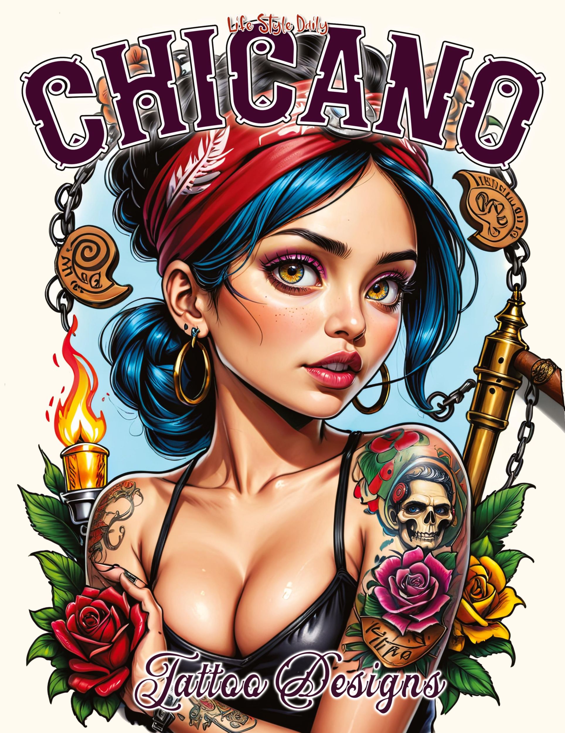 Cover: 9788367484862 | Chicano Tattoo Designs | Life Daily Style | Taschenbuch | Englisch