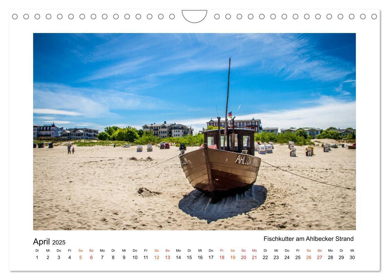 Bild: 9783435809745 | Bezauberndes Usedom (Wandkalender 2025 DIN A4 quer), CALVENDO...