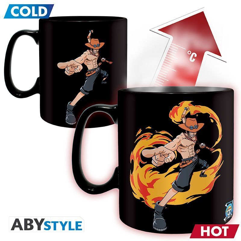 Bild: 3665361139744 | ONE PIECE-Mug Heat Change-Luffy &amp; Ace | Stück | In Karton | Deutsch