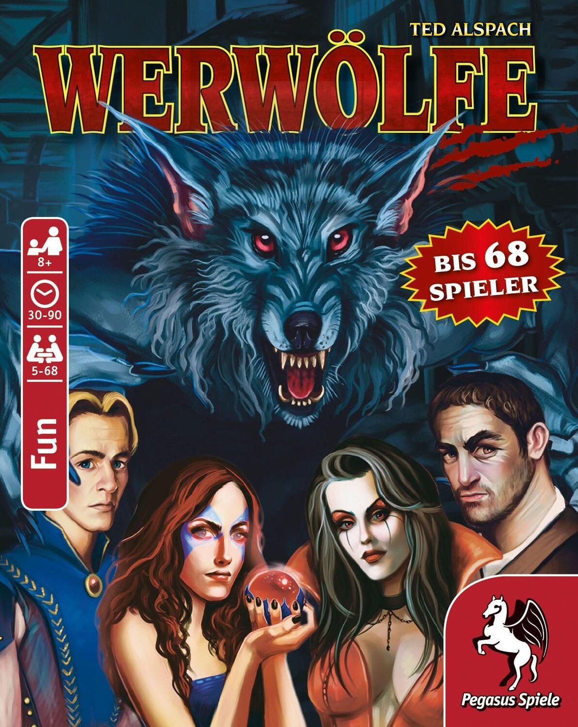 Bild: 4250231703287 | Werwölfe | Ted Alspach | Spiel | Deutsch | 2009 | Pegasus