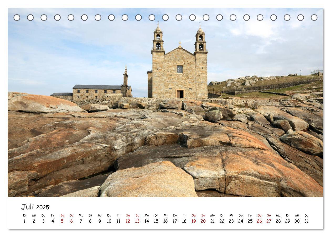 Bild: 9783435383733 | Nordspanien (Tischkalender 2025 DIN A5 quer), CALVENDO Monatskalender