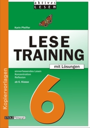 Cover: 9783897780361 | Lesetraining 6 | Karin Pfeiffer | Broschüre | 44 S. | Deutsch | 2000