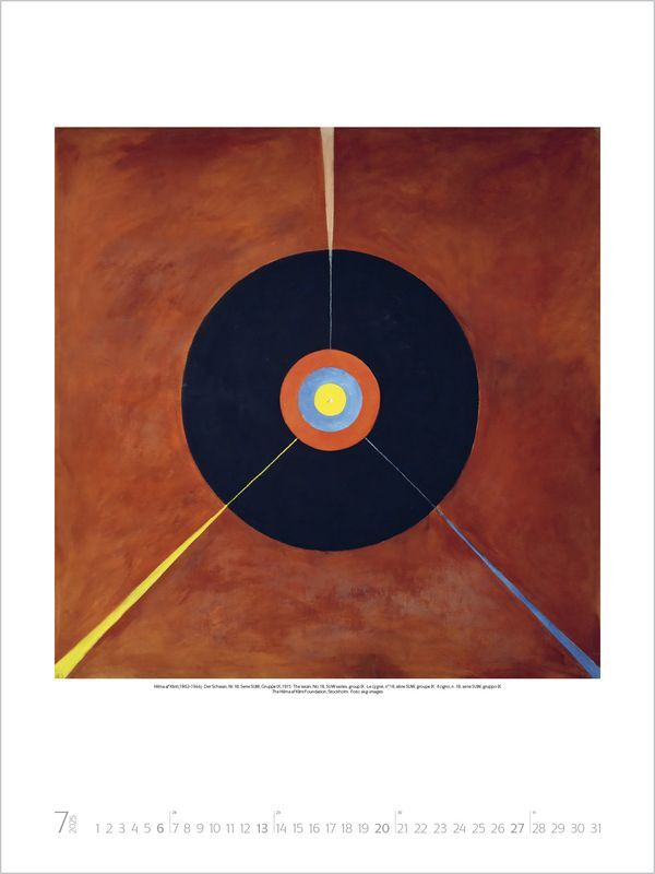 Bild: 9783731879718 | Hilma af Klint 2025 | Korsch Verlag | Kalender | Spiralbindung | 14 S.