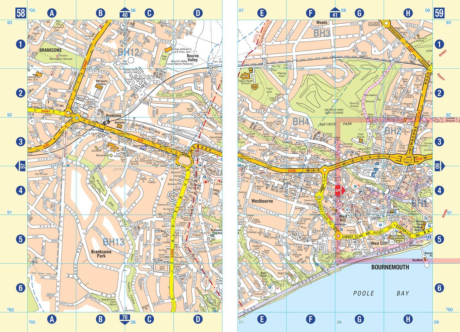 Bild: 9780008496364 | Bournemouth A-Z Street Atlas | A-Z Maps | Taschenbuch | Englisch