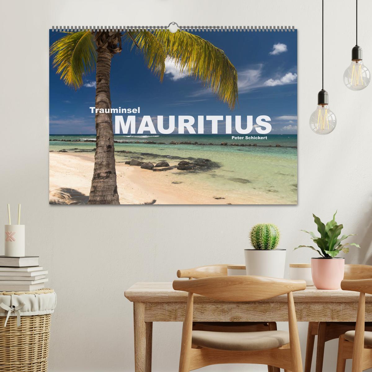 Bild: 9783435332939 | Trauminsel Mauritius (Wandkalender 2025 DIN A2 quer), CALVENDO...