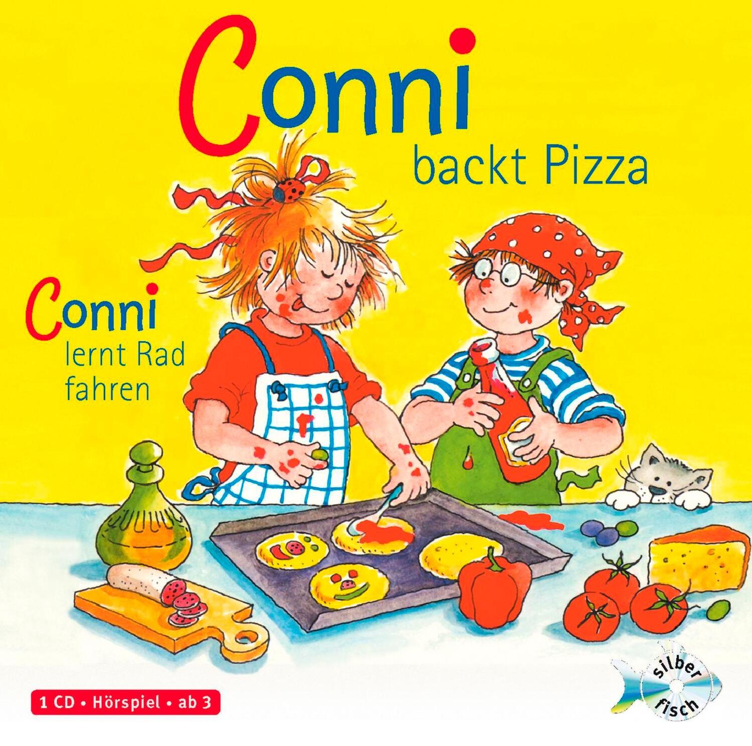 Cover: 9783867424073 | Conni backt Pizza / Conni lernt Rad Fahren | Liane Schneider | CD