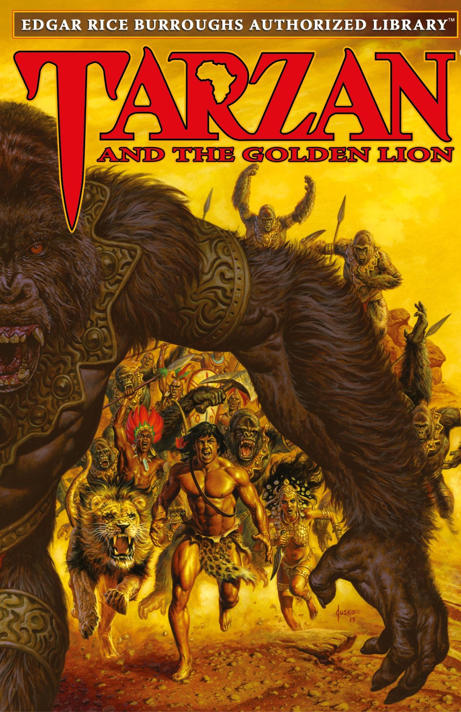 Cover: 9781951537081 | Tarzan and the Golden Lion | Edgar Rice Burroughs Authorized Library