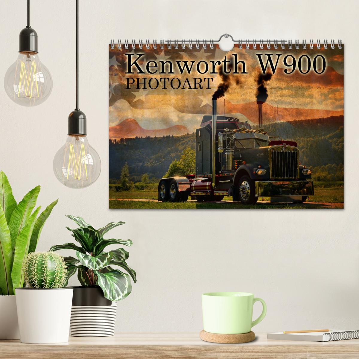 Bild: 9783435391158 | Kenworth W900 PHOTOART (Wandkalender 2025 DIN A4 quer), CALVENDO...