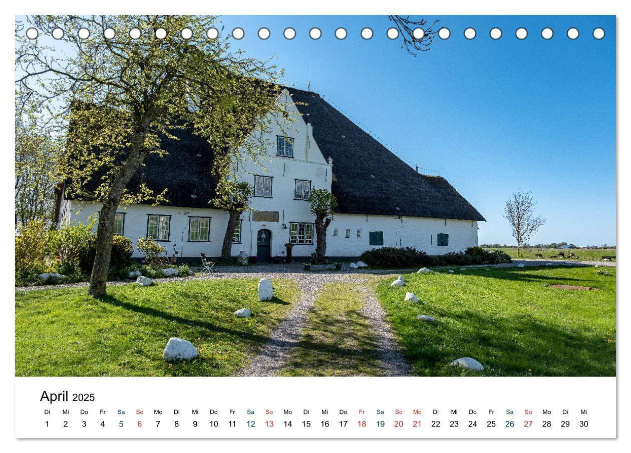 Bild: 9783435148936 | Unterwegs in Nordfriesland (Tischkalender 2025 DIN A5 quer),...