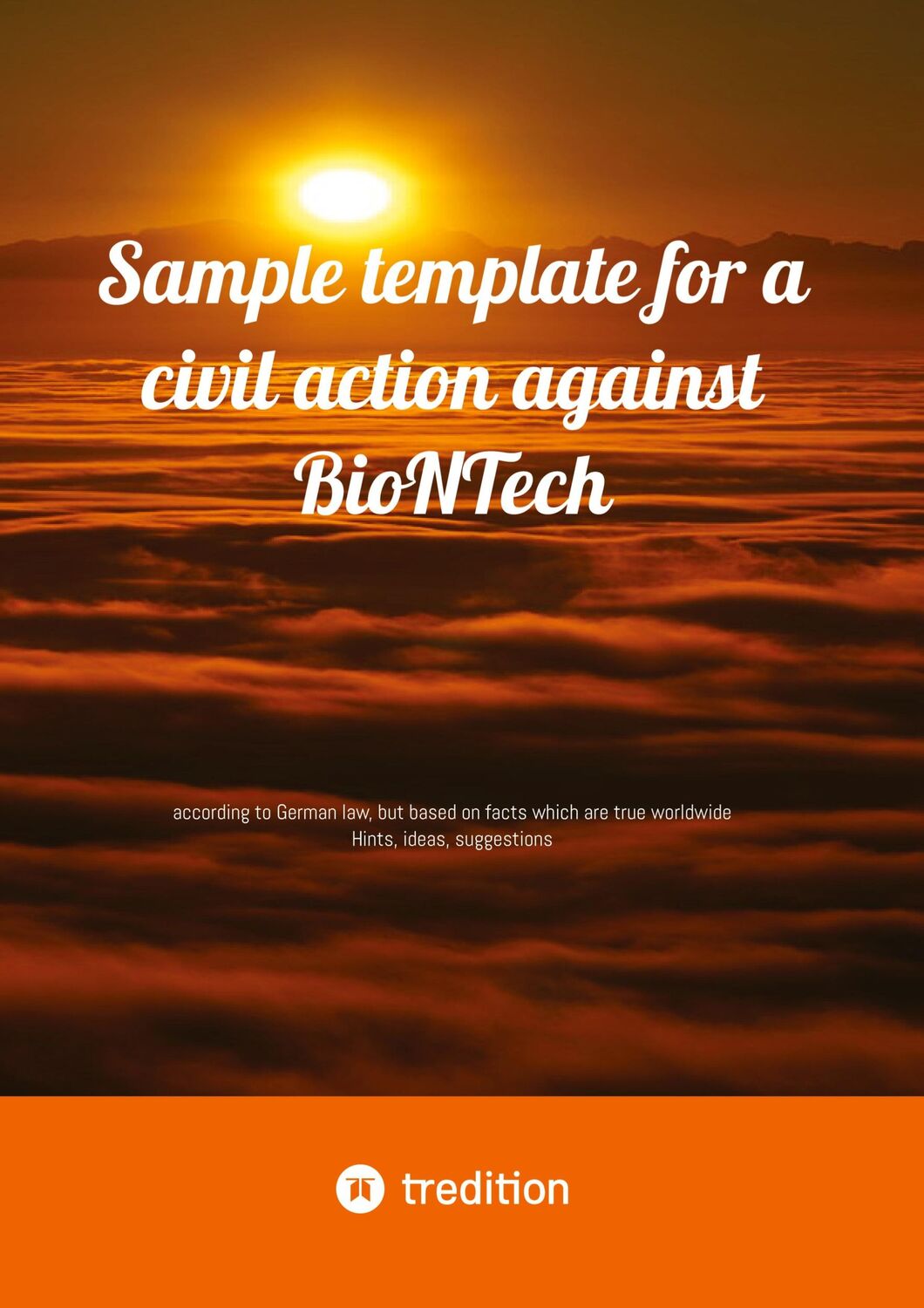 Cover: 9783384281920 | Sample template for a civil action against BioNTech | Schmitz | Buch