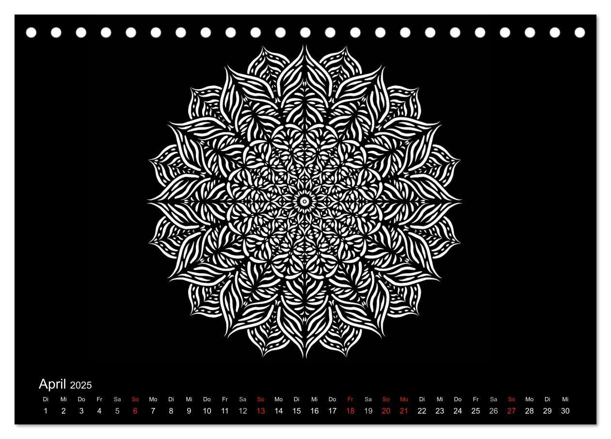 Bild: 9783435462360 | Entspannung und Ruhe durch Mandalas (Tischkalender 2025 DIN A5...