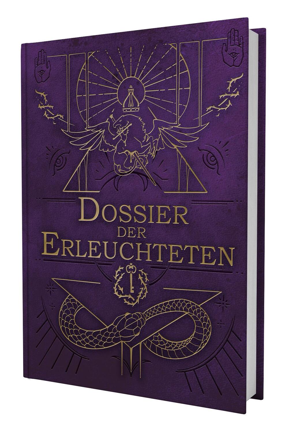 Cover: 9783987323744 | DSA - Dossier der Erleuchteten | Zoe Adamietz (u. a.) | Taschenbuch