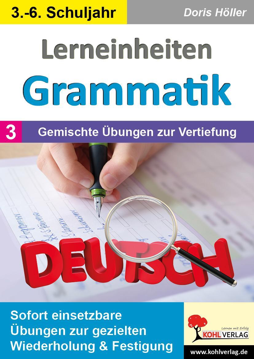 Cover: 9783988411358 | Lerneinheiten Grammatik / Band 3: Gemischte Übungen zur Vertiefung