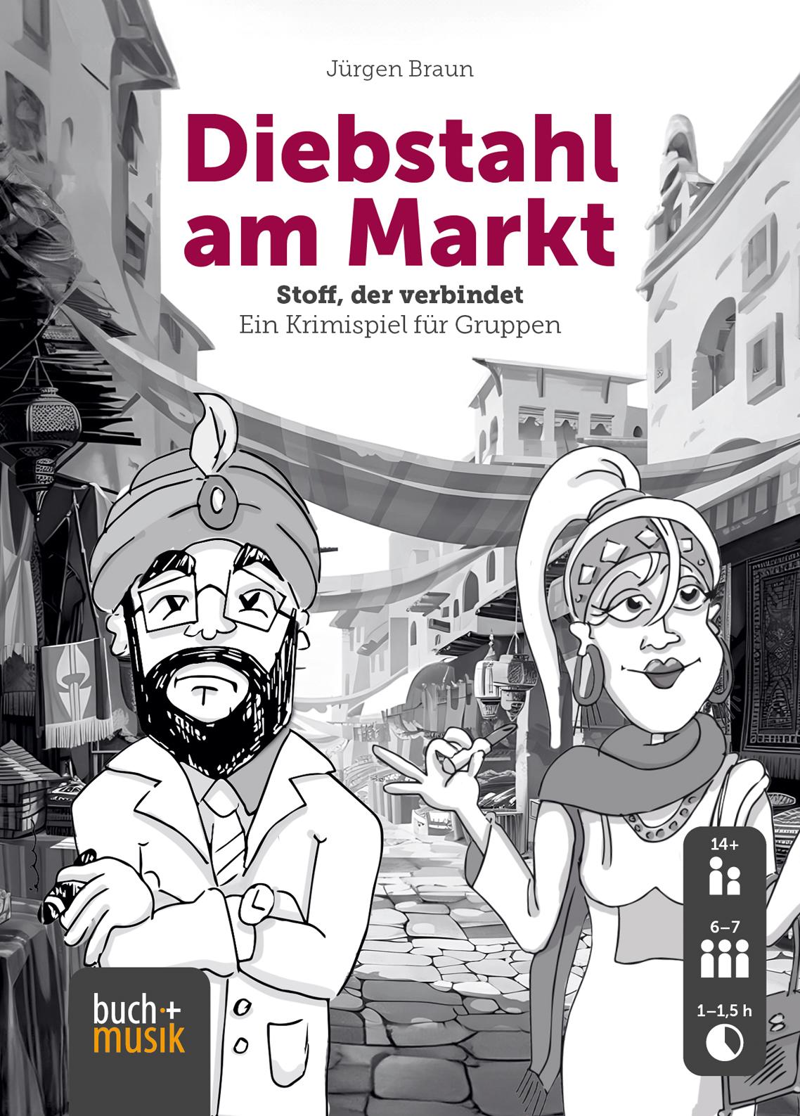 Cover: 9783866873940 | Diebstahl am Markt | Stoff, der verbindet - Ein Krimispiel für Gruppen