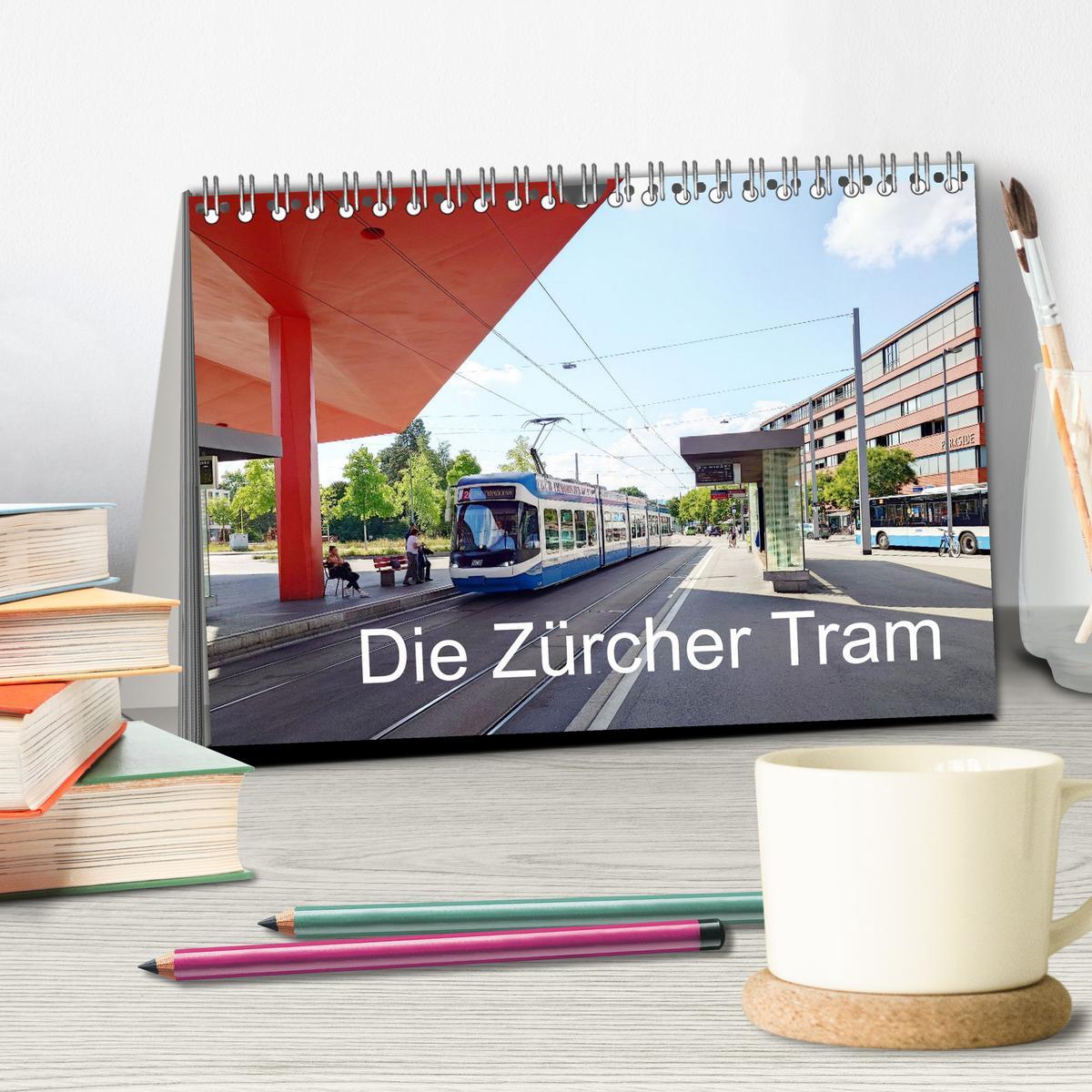 Bild: 9783457200469 | Die Zürcher Tram (Tischkalender 2025 DIN A5 quer), CALVENDO...