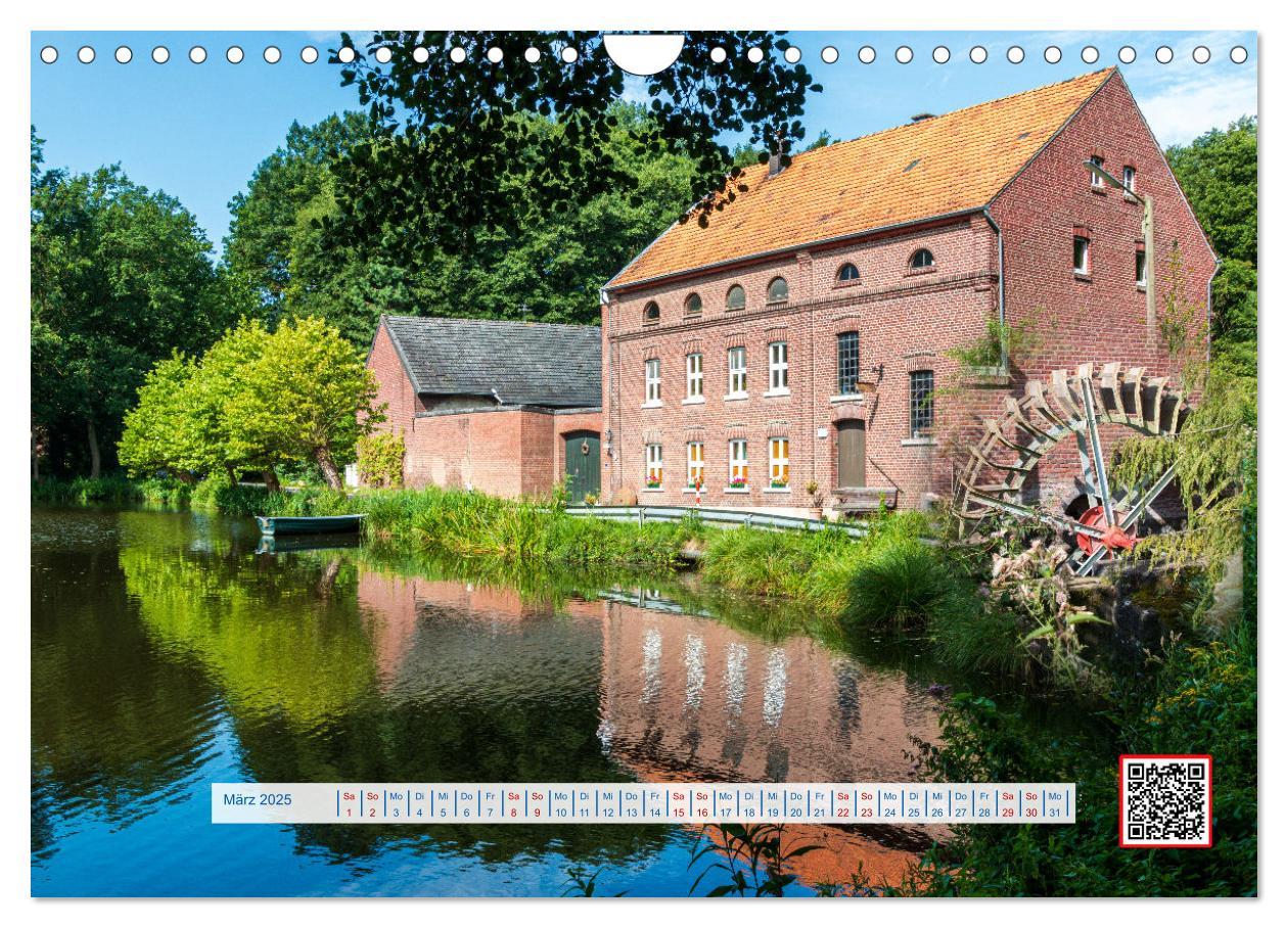 Bild: 9783383783036 | Wassermühlen Panorama Niederrhein Brüggen-Wegberg (Wandkalender...