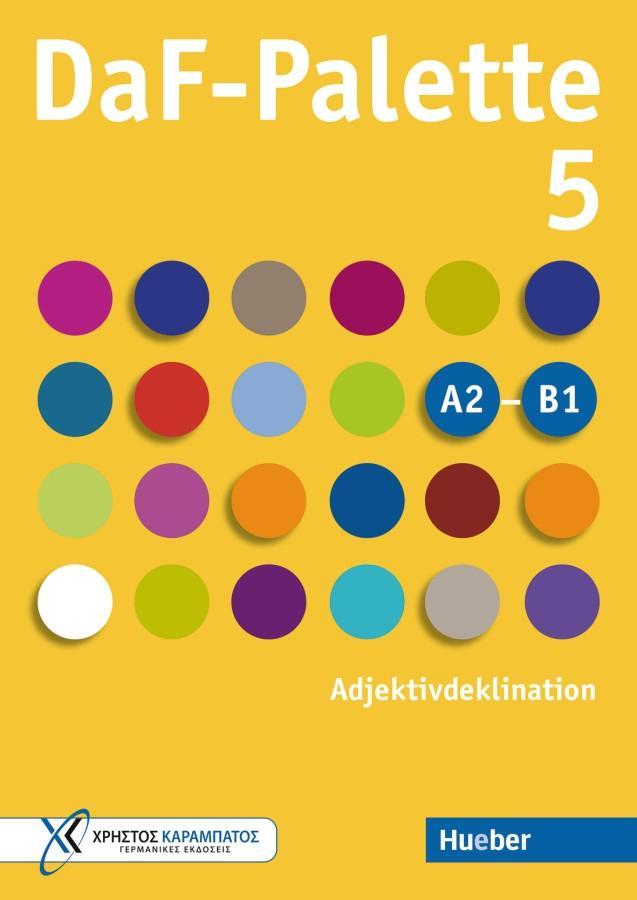 Cover: 9783192516849 | DaF-Palette 5: Adjektivdeklination | Übungsbuch | Stella Tokmakidou